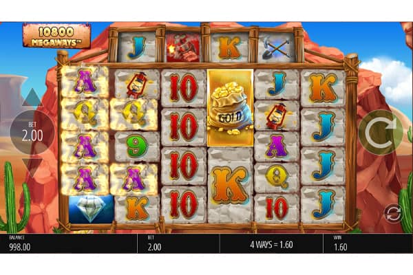 Diamond Mine Megaways Slot Free