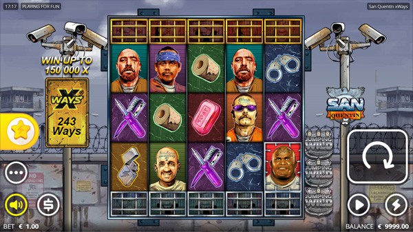 San Quentin Xways Slot Online Free