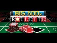 Big 500x Roulette