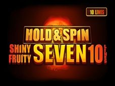 Shiny Fruity Seven 10 Lines Hold and Spin