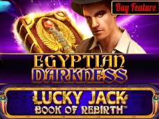 Lucky Jack Book of Rebirth Egyptian Darkness