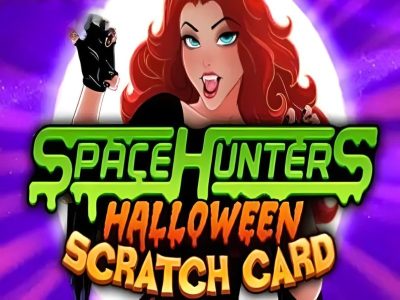 Space Hunters Halloween Scratch Card