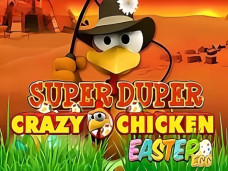 Super Duper Crazy Chicken Easter Egg