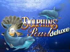 Dolphins Pearl Deluxe free Slot machine logo