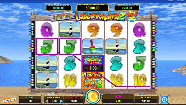 Lucky Larry's Lobstermania 2 Slot Reels